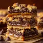 Chocolate Chip Caramel Bars Recipe