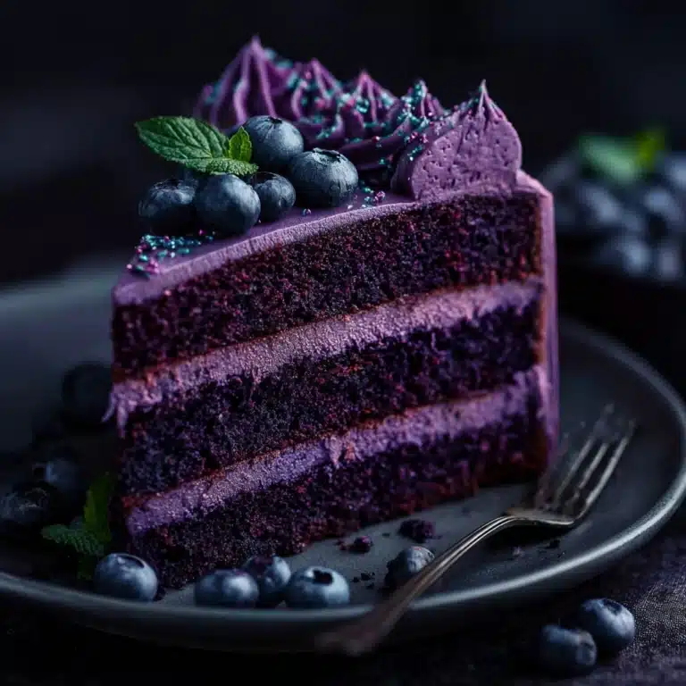 Purple Velvet Cake Recipe