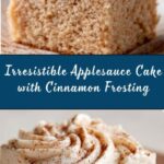 Applesauce Cake with Cinnamon Cream Cheese Frosting Recipe