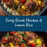 Greek Chicken and Lemon Rice Recipe