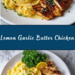 Lemon Garlic Butter Chicken with Parmesan Linguine Recipe