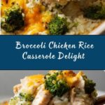Cheesy Broccoli Chicken and Rice Casserole Recipe