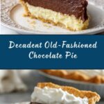 Old-Fashioned Chocolate Pie Recipe