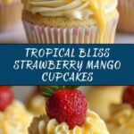 Strawberry Mango Cupcakes Recipe