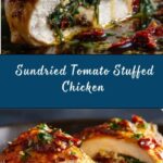 Sundried Tomato, Spinach, and Cheese Stuffed Chicken Recipe