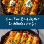 Beef Skillet Enchiladas Recipe