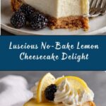 No-Bake Lemon Cheesecake Recipe