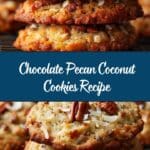Chocolate Pecan Coconut Cookies Recipe