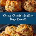 Cheddar Scallion Drop Biscuits Recipe