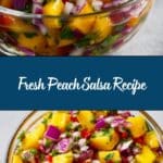 Fresh Peach Salsa Recipe