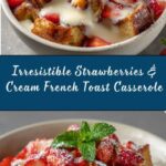 Strawberries & Cream French Toast Casserole Recipe