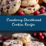 Cranberry Shortbread Cookies Recipe