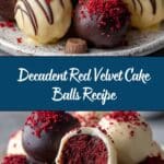 Red Velvet Cake Balls Recipe
