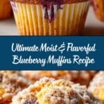 Ultimate Moist & Flavorful Blueberry Muffins Recipe