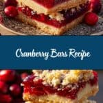 Cranberry Bars Recipe