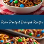 Rolo Pretzels with M&M Candies Recipe