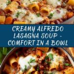 Creamy Alfredo Lasagna Soup Recipe
