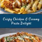 Crispy Chicken with Creamy Pasta Recipe