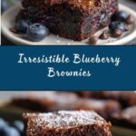 Blueberry Brownies Recipe