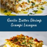 Garlic Butter Shrimp Scampi Lasagna Recipe