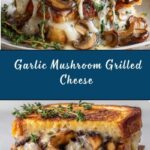 Garlic Mushroom Grilled Cheese Recipe