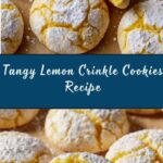 Lemon Crinkle Cookies Recipe