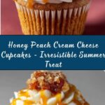 Honey Peach Cream Cheese Cupcakes Recipe