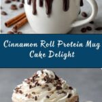 Cinnamon Roll Protein Mug Cake Recipe