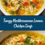 Mediterranean Lemon Chicken Soup Recipe