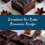No-Bake Brownies Without Dates Recipe