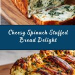 Cheesy Spinach Stuffed Bread Recipe