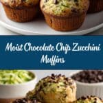 Chocolate Chip Zucchini Muffins Recipe