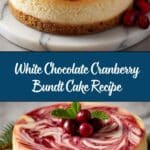 White Chocolate Cranberry Bundt Cake Recipe