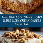 Decadent Carrot Cake Bars with Cream Cheese Frosting Recipe