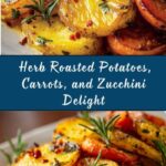 Garlic Herb Roasted Potatoes, Carrots, and Zucchini Recipe