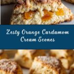 Orange Cardamom Cream Scones Recipe