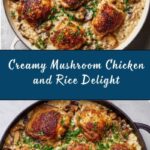 Creamy Mushroom Chicken and Rice Recipe