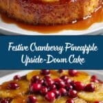 Cranberry Pineapple Upside-Down Cake Recipe