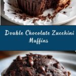 Healthy Double Chocolate Zucchini Muffins Recipe
