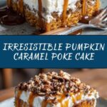 Pumpkin Caramel Poke Cake Recipe