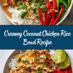 Coconut Chicken Rice Bowl Recipe
