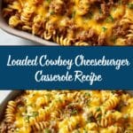 Loaded Cowboy Cheeseburger Casserole Recipe