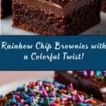 Rainbow Chip Brownies Recipe