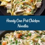 Easy One Pot Chicken and Noodles Recipe