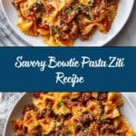 Bowtie Pasta Ziti Recipe