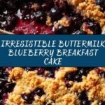Buttermilk Blueberry Breakfast Cake Recipe