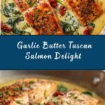 Creamy Garlic Butter Tuscan Salmon Recipe