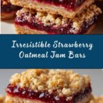Strawberry Oatmeal Jam Bars Recipe