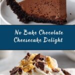No Bake Chocolate Cheesecake Recipe