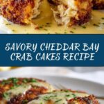 Cheddar Bay Crab Cakes with Lemon Butter Drizzle Recipe